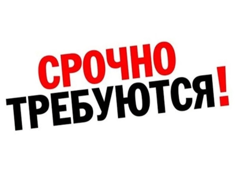 Срочно требуются